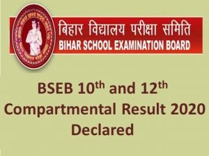 Bihar Board Compartment Result 2021