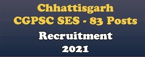 CGPSC SES Online Form 2021