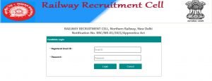 RRC NR Apprentice Online Form 2021