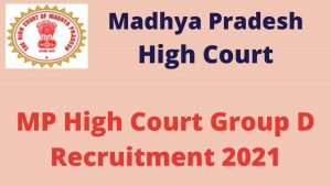 MP High Court Group D