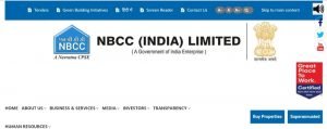 NBCC India Various Post Online Form 2021