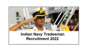 Indian Navy Tradesman Online Form