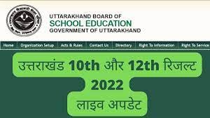 Uttarakhand Board Class 10t & 12th Result 2022