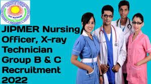 JIPMER Nursing Officer & Technician Online Form 2022