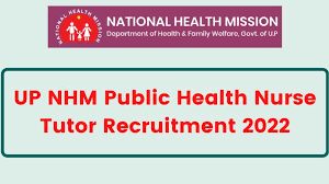 UP NHM Public Health Nurse PHN Tutor Online Form 2022