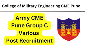 Army CME Pune Group C Various Post Online Form