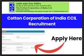 Cotton Corporation of India CCIL Various Post Online Form 2023