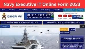 Navy Executive IT Online Form