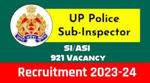 UP Police SI ASI Online Form 2024