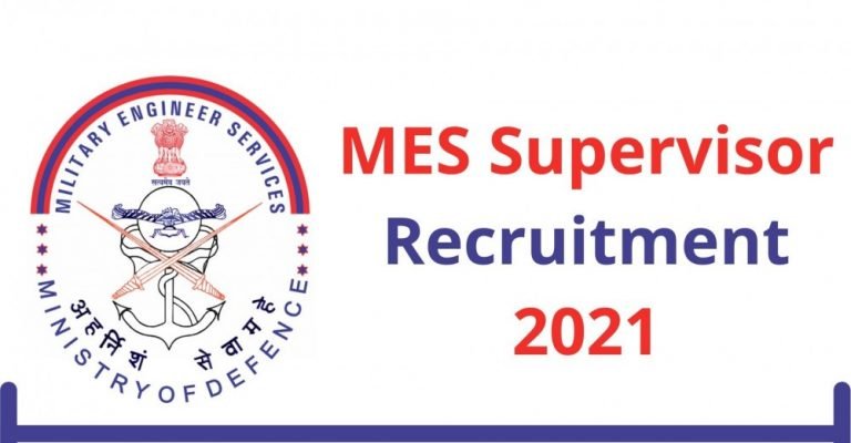 MES Draughtsman | Supervisor Online Form 2021 MES Draughtsman | Supervisor Online Form 2021