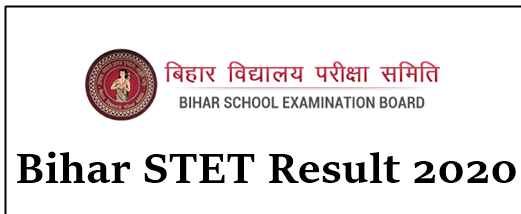 Bihar STET BSTET 2019 Result