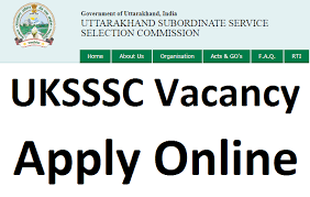 UKSSSC Forest Guard Online Form