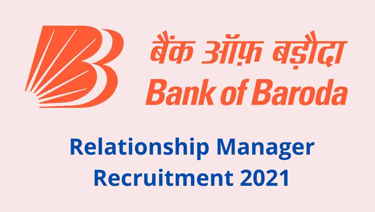 BOB Relationship Manager RM Online Form 2021