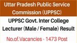 UPPSC GIC Lecturer Mains Online Form 2021