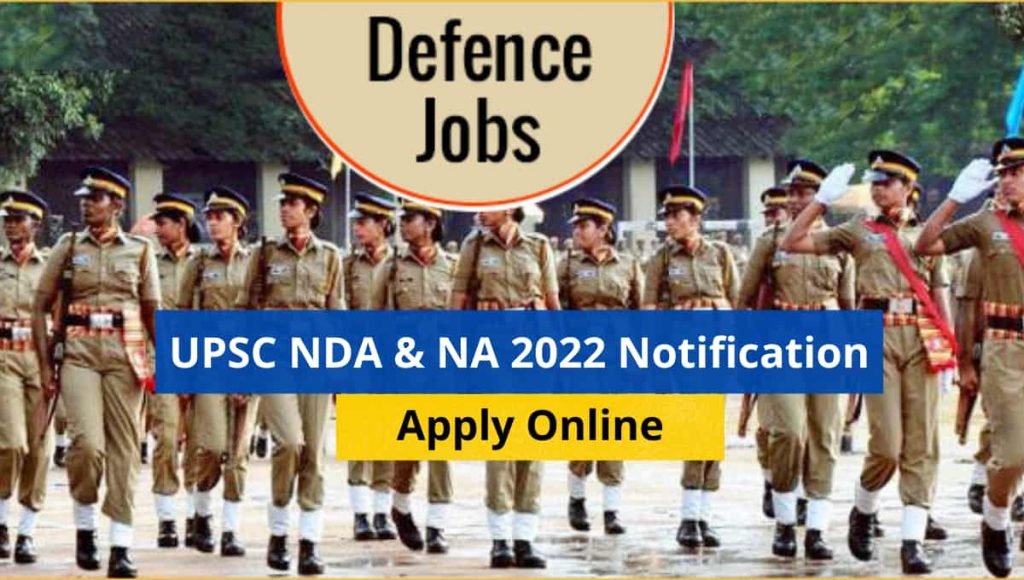 UPSC NDA I 2022 Online Form