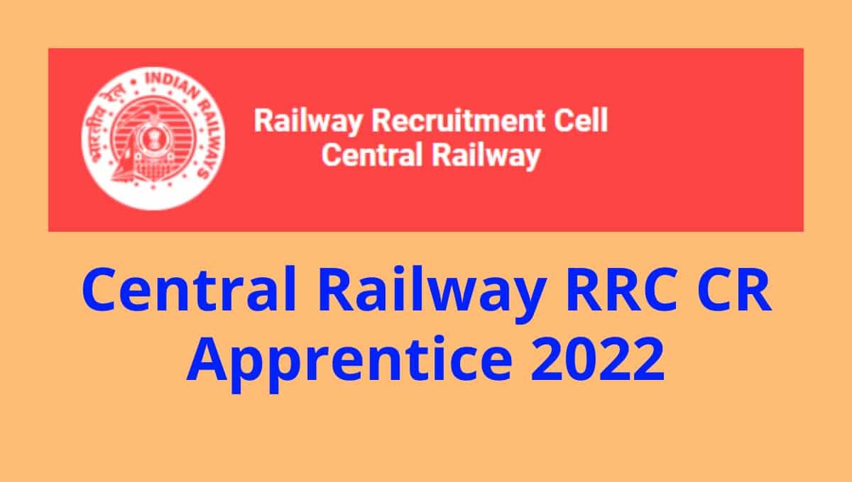 RRC CR Apprentice Online Form