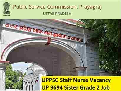 UPPSC Staff Nurse Online Form