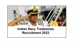 Indian Navy Tradesman Online Form