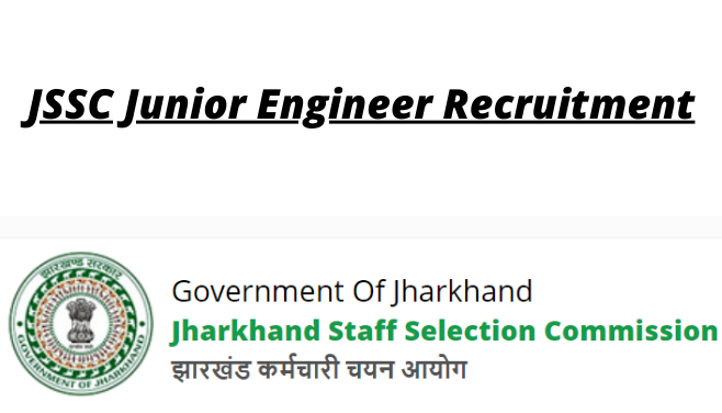 JSSC Junior Engineer Online Form JSSC Junior Engineer Online Form