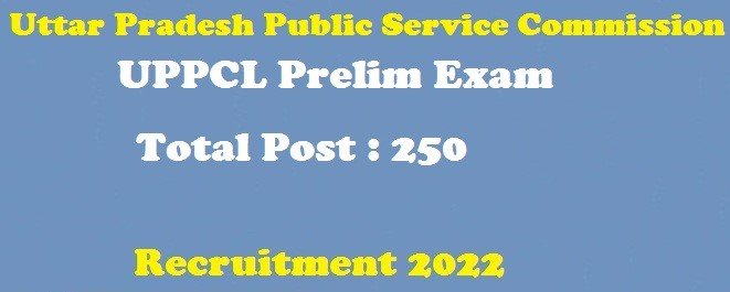 UPPSC Pre 2022 Online Form