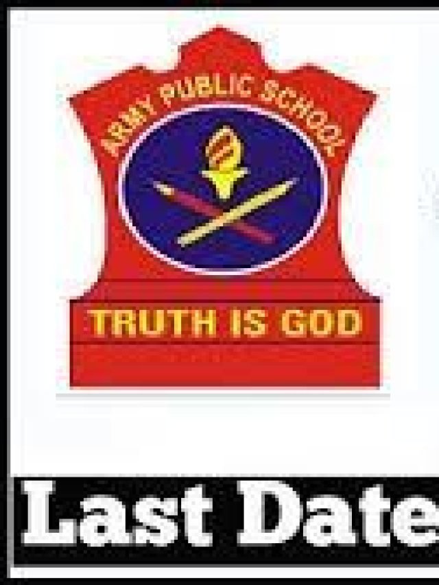 Army School AWES PGT TGT PRT Online Form 2022