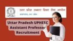 UPHESC Assistant Professor Online Form