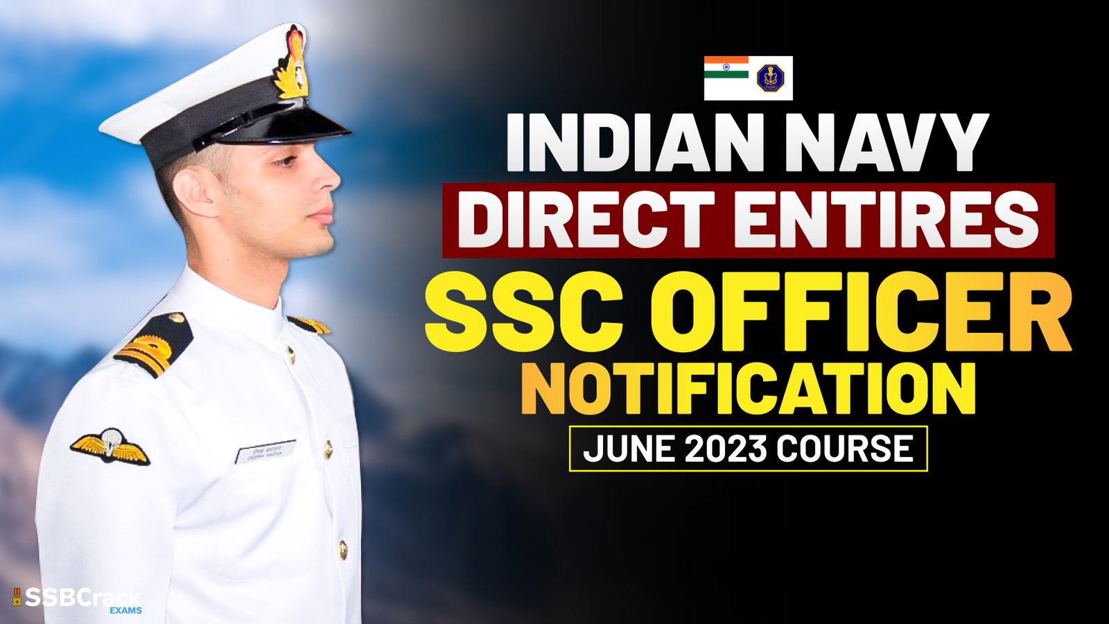 Indian Navy SSC Officers Entry June 2023 Online Form