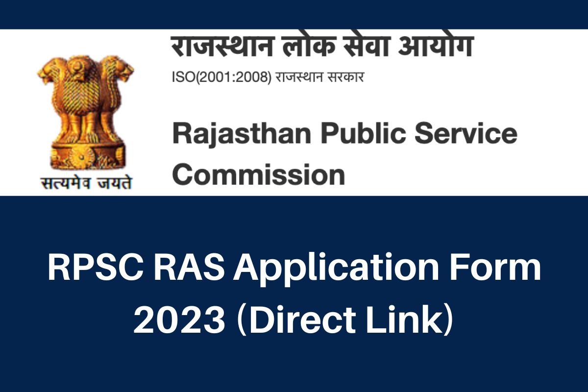 RPSC RAS 2023 Online Form