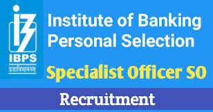 IBPS Specialist Officer SO 13th Online Form 2023